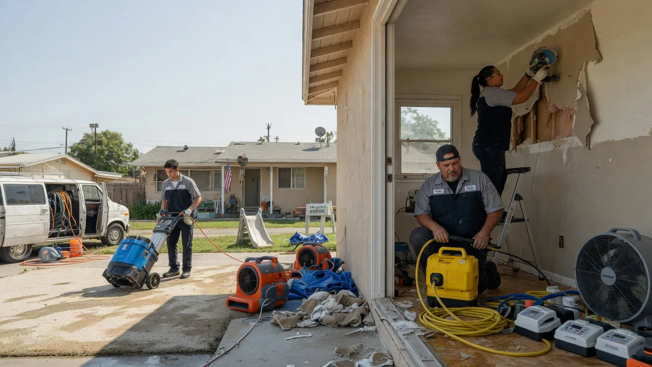 Water Damage Restoration in Cutler, CA near me